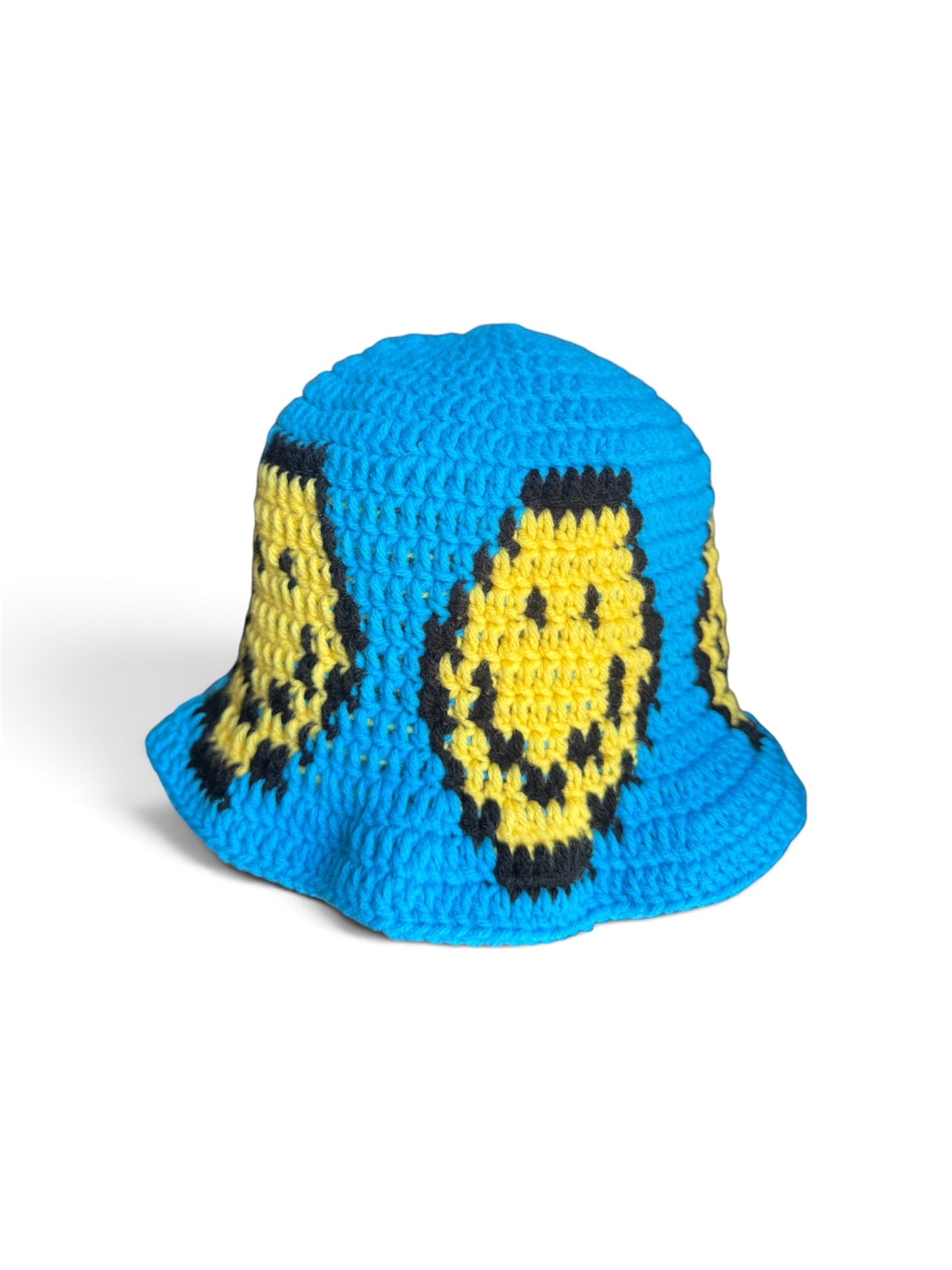 Smiley bucket hat